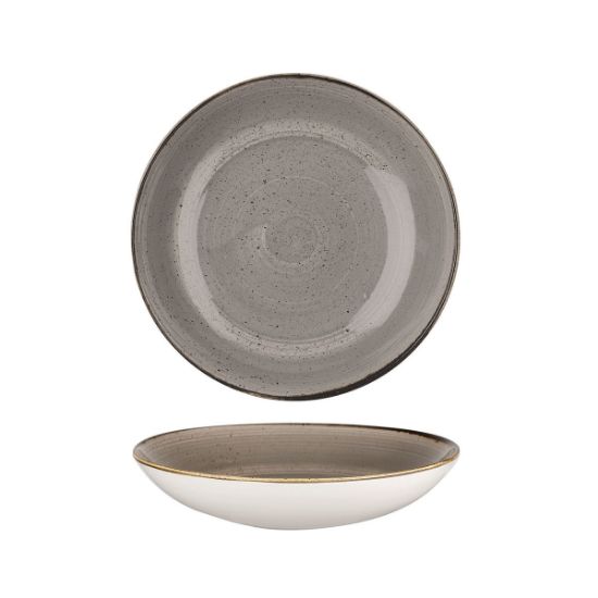 Picture of STONECAST - PEPPERCORN GREY - LARGE COUPE BOWL - 31CM (6) (CC-SPGS-PLC2.1)