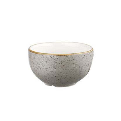 Picture of STONECAST - PEPPERCORN GREY - SUGAR/SIDE DISH BOWL - 227ML (12) (CC-SPGS-SSGR.1)