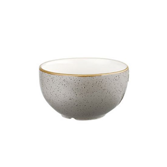 Picture of STONECAST - PEPPERCORN GREY - SUGAR/SIDE DISH BOWL - 227ML (12) (CC-SPGS-SSGR.1)