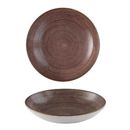 Picture of STONECAST RAW - BROWN - COUPE BOWL - 24.8CM (12) (CC-SRBR-EVB9.1)