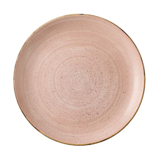 Picture of STONECAST RAW - TERRACOTTA - COUPE PLATE - 28.8CM (12) (CC-SRTE-EV11.1)