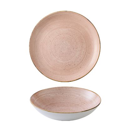 Picture of STONECAST RAW - TERRACOTTA - COUPE BOWL - 18.2CM (12) (CC-SRTE-EVB7.1)