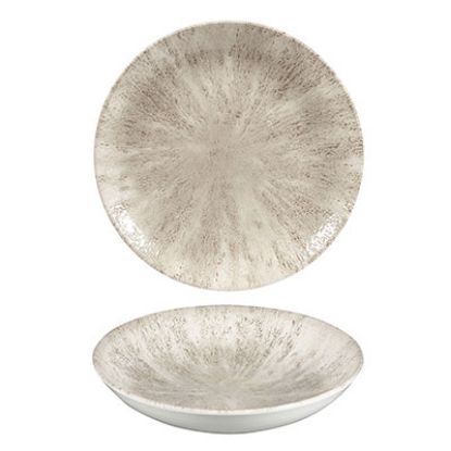 Picture of STONE - AGATE GREY - COUPE BOWL - 24.8CM (12) (CC-STAG-EVB9.1)