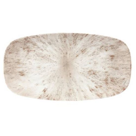 Picture of STONE - AGATE GREY - OBLONG CHEFS' PLATE - 35.5CM X 19CM (6) (CC-STAG-XO14.1)