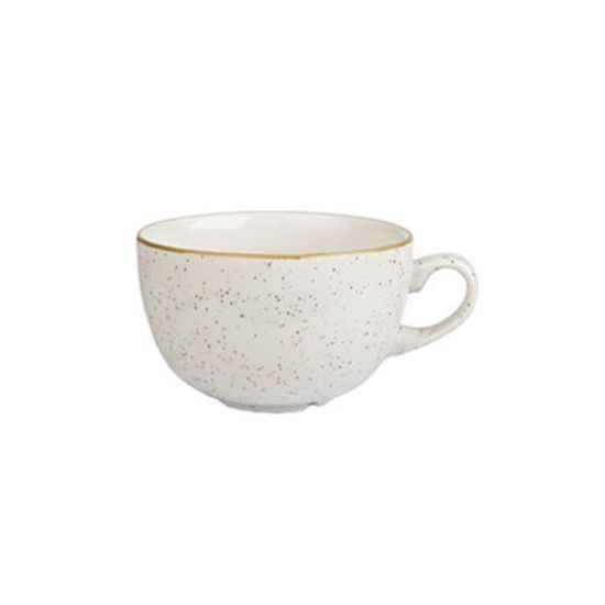 Picture of STONECAST - BARLEY WHITE - CAPPUCCINO CUP - 227ML (12) (CC-SWHS-CB20.1)