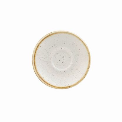 Picture of STONECAST - BARLEY WHITE - SAUCER - 11.8CM (12) (CC-SWHS-ESS.1)