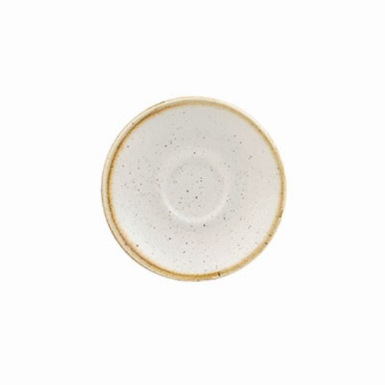 Picture of STONECAST - BARLEY WHITE - SAUCER - 11.8CM (12) (CC-SWHS-ESS.1)