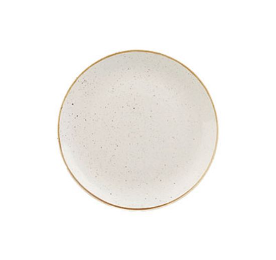 Picture of STONECAST - BARLEY WHITE - COUPE PLATE - 26CM (12) (CC-SWHS-EV10.1)