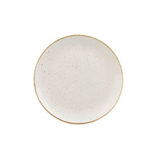 Picture of STONECAST - BARLEY WHITE - COUPE PLATE - 16.5CM (12) (CC-SWHS-EVP6.1)