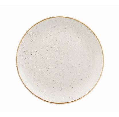 Picture of STONECAST - BARLEY WHITE - COUPE PLATE - 21.7CM (12) (CC-SWHS-EVP8.1)