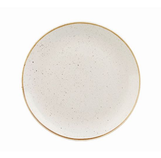 Picture of STONECAST - BARLEY WHITE - COUPE PLATE - 21.7CM (12) (CC-SWHS-EVP8.1)