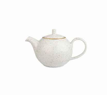 Picture of STONECAST - BARLEY WHITE - BEVERAGE/TEAPOT - 426ML (4) (CC-SWHS-SB15.1)