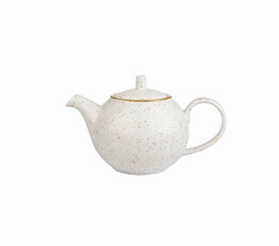 Picture of STONECAST - BARLEY WHITE - BEVERAGE/TEAPOT - 426ML (4) (CC-SWHS-SB15.1)