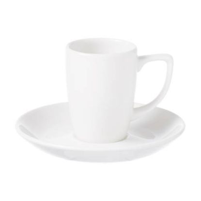 Picture of ULTIMO - WHITE - SMALL COUPE SAUCER - 12CM (24) (CC-WH-BS4.1)