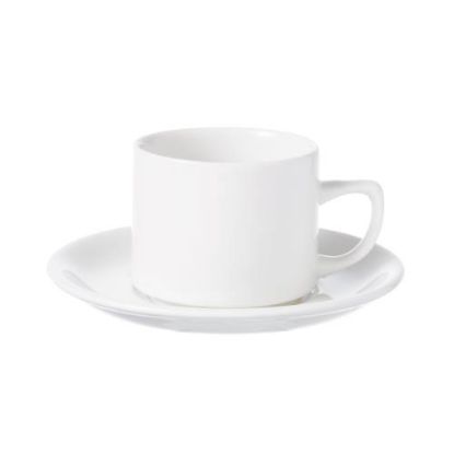 Picture of WHITE HOLLOWARE - WHITE - MAPLE ESPRESSO CUP - 11CL (24) (CC-WH-CCM.1)