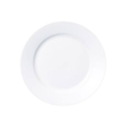 Picture of MEDITERRANEAN - WHITE - PLATE - 25CM (12) (CC-WH-MD10.1)
