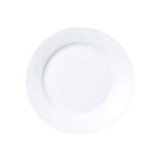 Picture of MEDITERRANEAN - WHITE - PLATE - 25CM (12) (CC-WH-MD10.1)