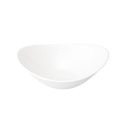 Picture of ORBIT - WHITE - OVAL BOWL - 21CM (12) (CC-WH-OB8.1)