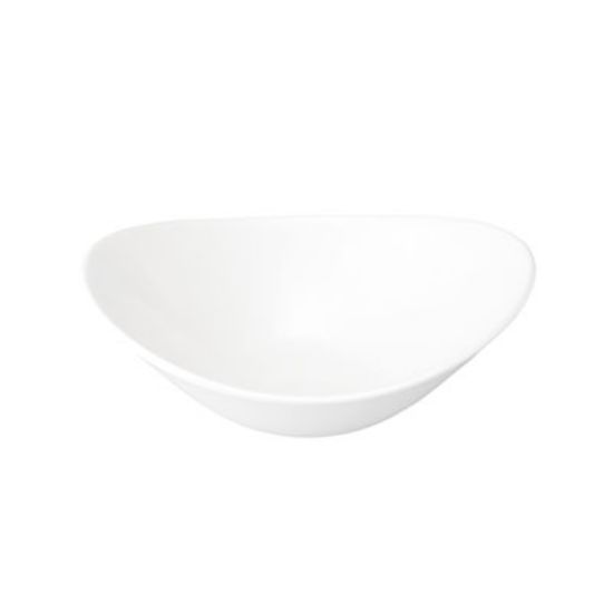 Picture of ORBIT - WHITE - OVAL BOWL - 21CM (12) (CC-WH-OB8.1)