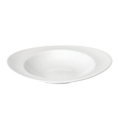 Picture of ORBIT - WHITE - OVAL SOUP PLATE - 27CM (12) (CC-WH-OSP.1)
