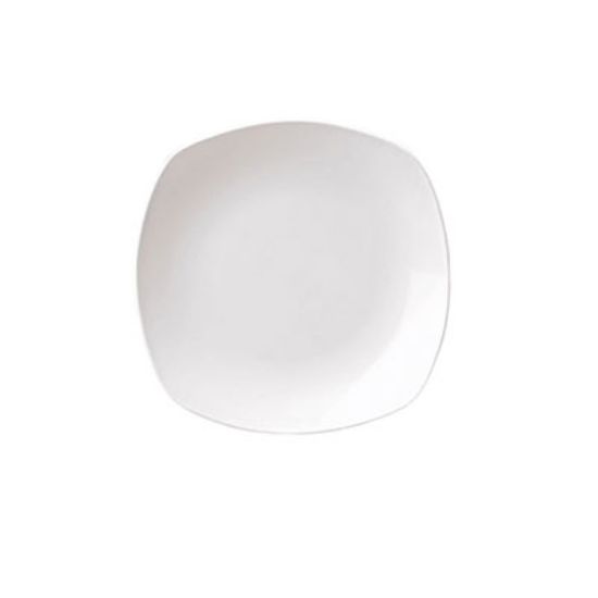 Picture of X SQUARED - WHITE - PLATE - 17CM (12) (CC-WH-SP7.1)