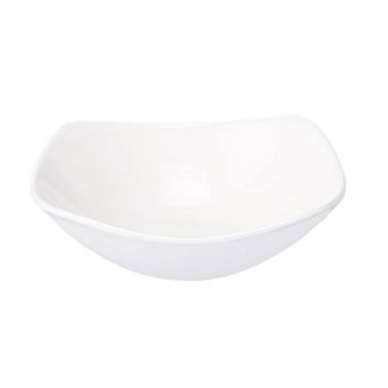 Picture of X SQUARED - WHITE - BOWL - 23CM - 1.28LT (12) (CC-WH-SQ10.1)