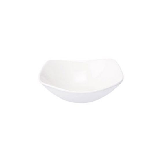 Picture of X SQUARED - WHITE - BOWL - 17CM - 560ML (12) (CC-WH-SQ7.1)