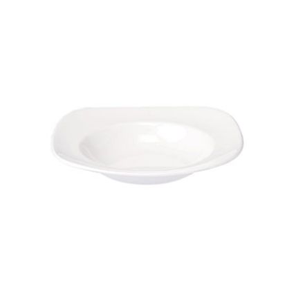 Picture of EQUATION - WHITE - SOUP PLATE - 24CM (12) (CC-WH-SSP.1)