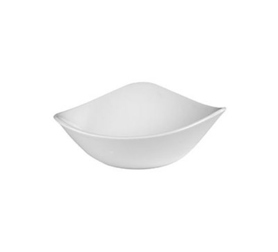 Picture of LOTUS - WHITE - TRIANGLE BOWL - 15.3CM - 260ML (12) (CC-WH-TRB6.1)