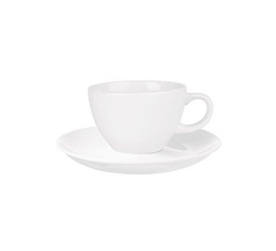 Picture of PROFILE - WHITE - TEACUP - 230ML (12) (CC-WH-VT8.1)
