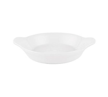 Picture of COOKWARE - WHITE - MINI ROUND EARED DISH -  13CM (6) (CC-WHCW-RE6N.1)