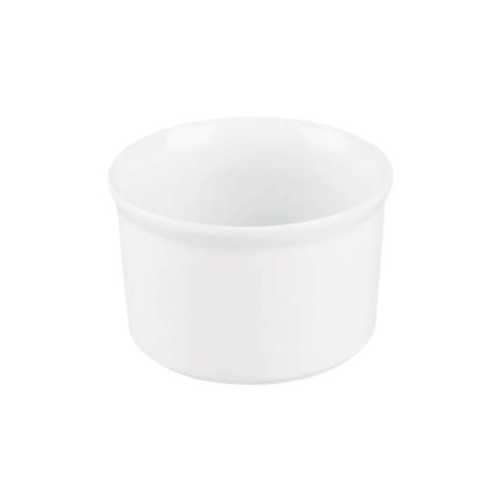 Picture of COOKWARE - WHITE - SOUFFLE DISH - 10CM - 340ML (12) (CC-WHCW-S12N.1)
