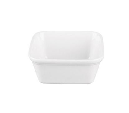 Picture of COOKWARE - WHITE - SQUARE PIE DISH - 12 X 12CM - 450ML (12) (CC-WHCW-SPDN.1)