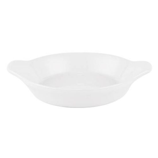 Picture of COOKWARE - WHITE - SMALL ROUND EARED DISH - 15CM (6) (CC-WHCW-SREN.1)