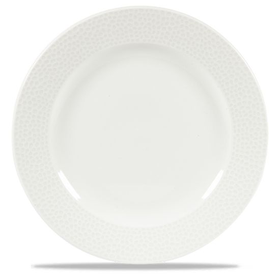 Picture of ISLA - WHITE - FOOTED PLATE - 30.5CM (12) (CC-WHIS-IF11.1)