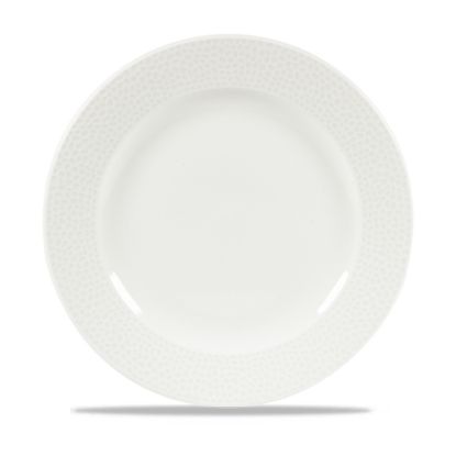 Picture of ISLA - WHITE - FOOTED PLATE - 27.6CM (12) (CC-WHIS-IF58.1)