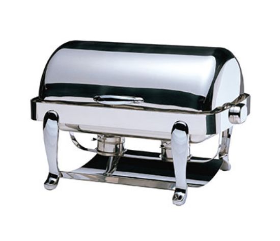 Picture of CHAFING DISH EURI RECTANGULAR ROLL TOP 18/10 S/STEEL 667MM X 488MM X 452MM 8LT (CDE0008)