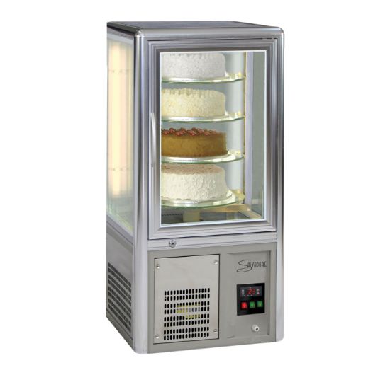 Picture of CAKE DISPLAY FRIDGE - SALVADORE ROTATING SHELVES -TABLE TOP (CDF2000)