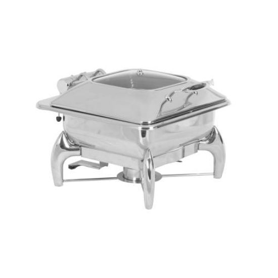Picture of CHAFING DISH INDUCTION - SQUARE WITH GLASS LID 5.5LT (CDS4000)