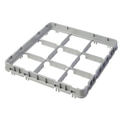 Picture of 9 COMARTMENT HEIGHT EXTENDER 50CM X 50CM GREY - 5CM H (CEG0050)