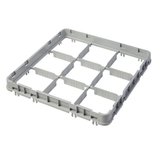 Picture of 9 COMARTMENT HEIGHT EXTENDER 50CM X 50CM GREY - 5CM H (CEG0050)
