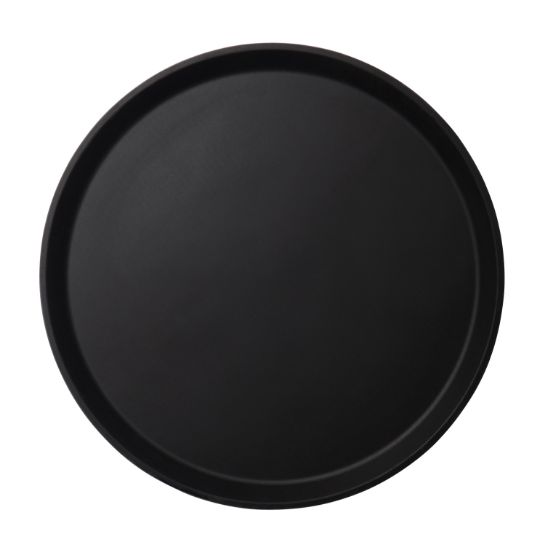 Picture of CAMTREAD NON-SLIP FIBERGLASS TRAY ROUND - 40.5CM BLACK (CFT0405)