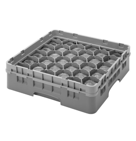 Picture of 30 COMPARTMENT GLASSRACK 50CM X 50CM GREY - 14.3CM H (CGG0146)