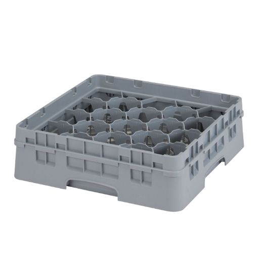 Picture of 20 COMPARTMENT GLASSRACK 50CM X 50CM GREY - 14.3CM H (CGR0020)