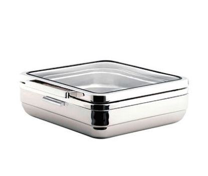 Picture of T-COLLECTION INDUCTION CHAFING DISH (SQUARE) STEEL BAND 5.5LT (CIS3055)