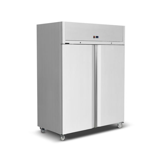 Picture of COMMERCIAL KITCHEN REFRIGERATOR - DOUBLE DOOR - S/STEEL (CKR1480-R02)