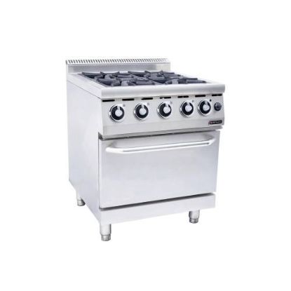 Picture of GAS STOVE WITH GAS OVEN ANVIL - 4 BURNER (COA3004)