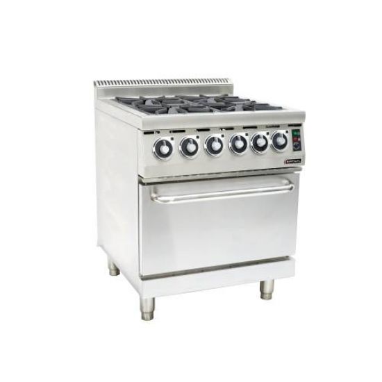 Picture of GAS STOVE WITH ELECTRIC OVEN ANVIL - 4 BURNER (COA4004)