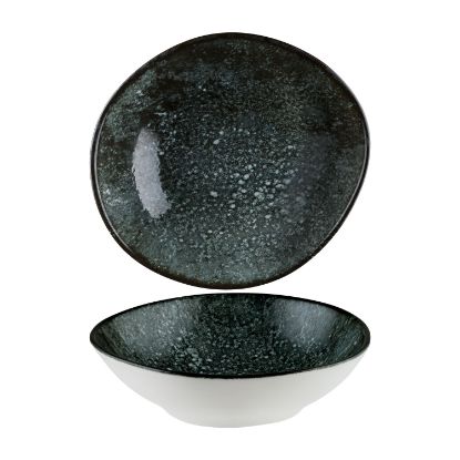 Picture of COSMOS BLACK - ORGANIC BOWL - 18CM - 470ML (12) (COSBLVAO18KS)