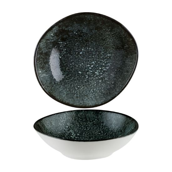 Picture of COSMOS BLACK - ORGANIC BOWL - 18CM - 470ML (12) (COSBLVAO18KS)